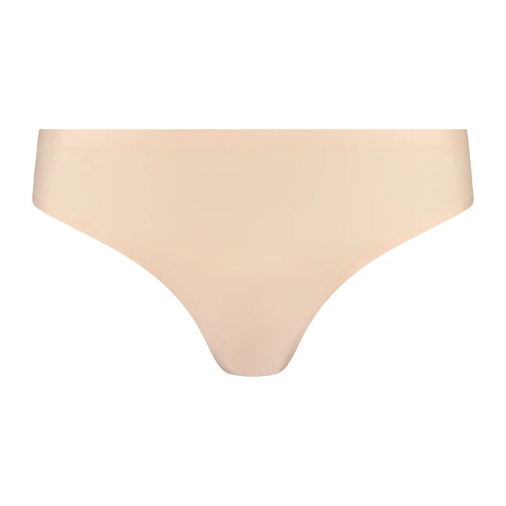 ByeBra - Uni Stretch (1-Size-Fits-Most) Uni Stretch Thong Beige