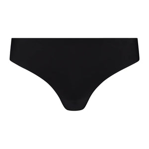 ByeBra - Uni Stretch (1-Size-Fits-Most) Uni Stretch Thong Black