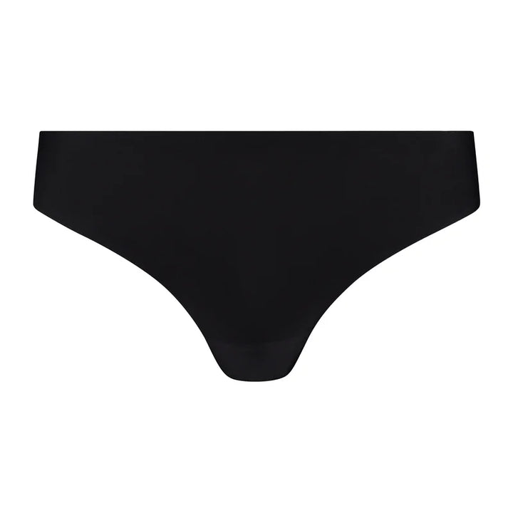 ByeBra - Uni Stretch (1-Size-Fits-Most) Uni Stretch Thong Black