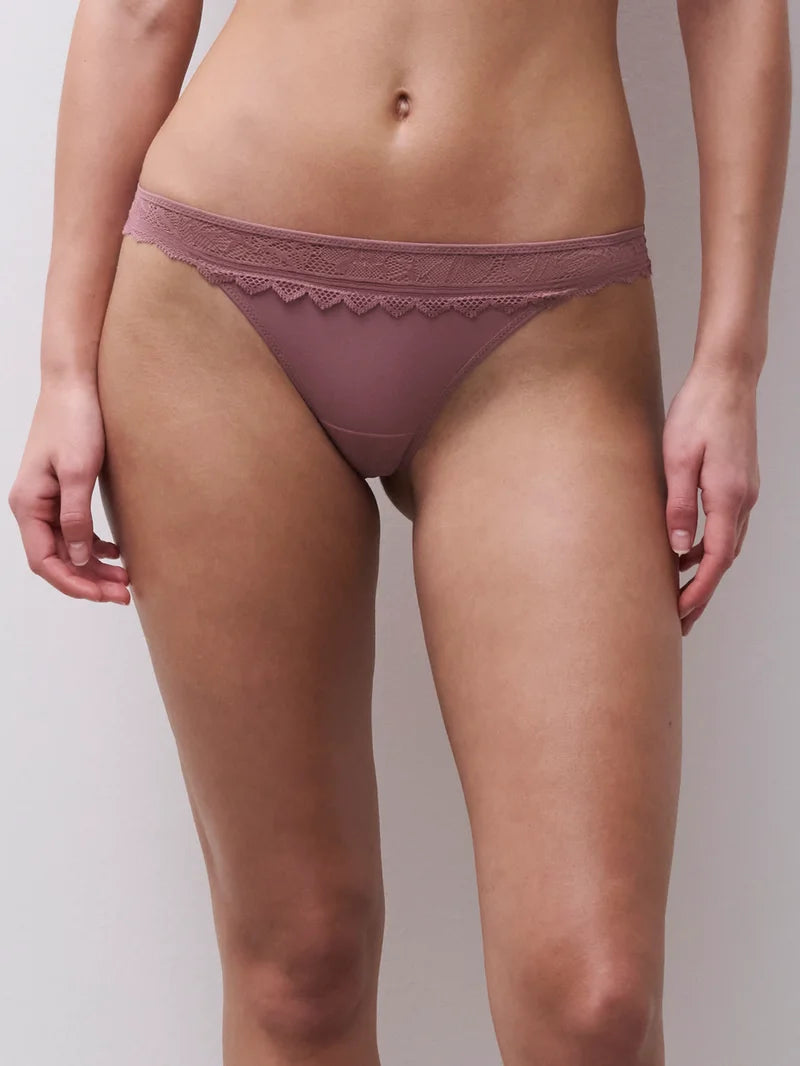 Chantelle - Floral Touch Tanga Rose Des Bois