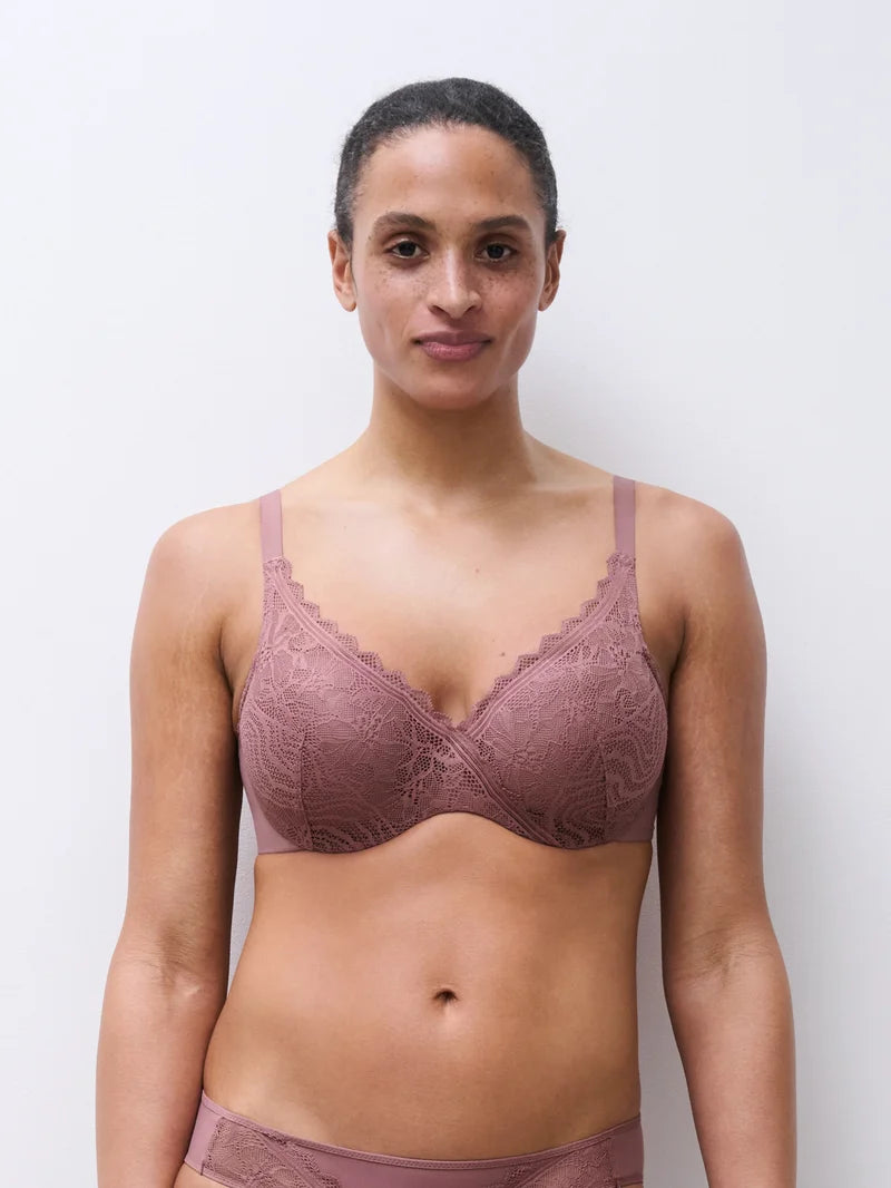 Chantelle - Floral Touch Covering Memory Bra Rose Des Bois