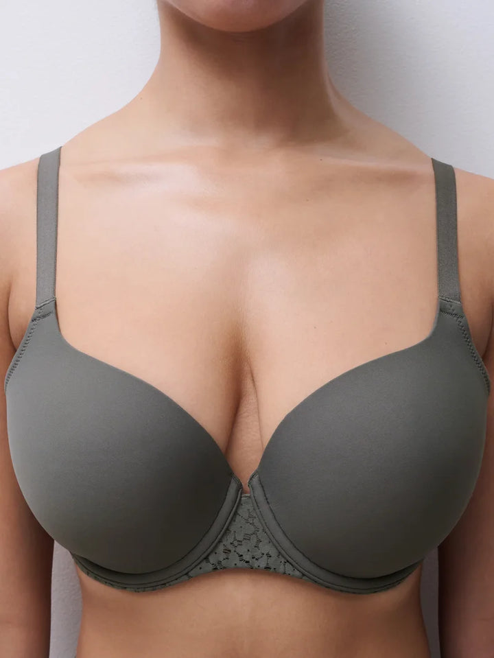 Chantelle EasyFeel - Norah Covering T-Shirt Bra Vert Argile