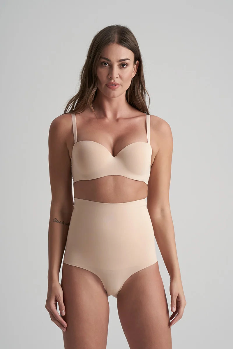ByeBra - Waist Control Shapewear (Extra Strong Support) Waist Control High Waist Brief Beige