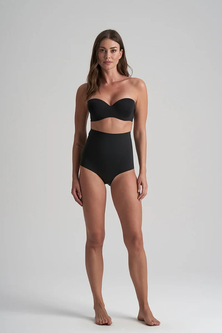 ByeBra - Waist Control Shapewear (Extra Strong Support) Waist Control High Waist Brief Black