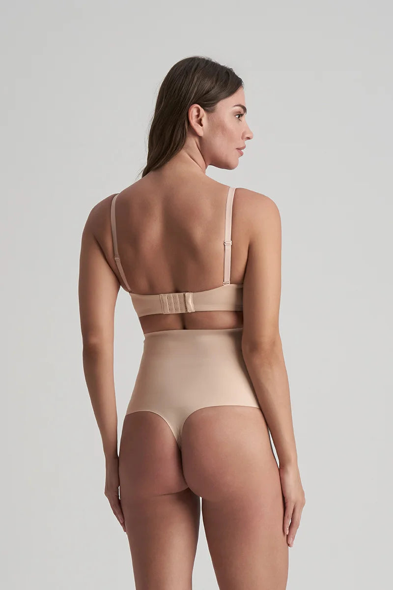 ByeBra - Waist Control Shapewear (Extra Strong Support) Waist Control High Waist Thong Beige