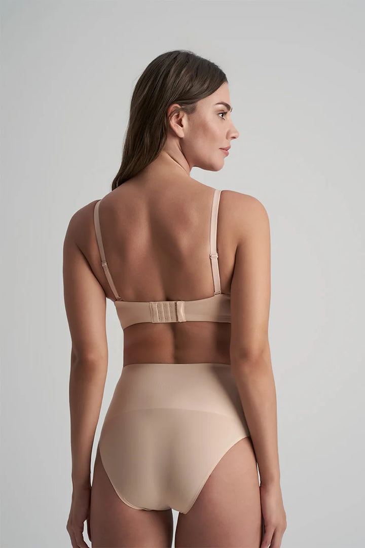 ByeBra - Waist Control Shapewear (Extra Strong Support) Waist Control Mid Waist Brief Beige