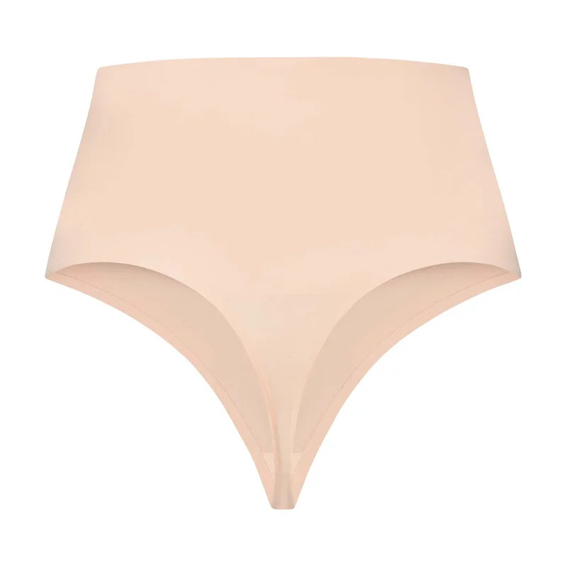 ByeBra - Waist Control Shapewear (Extra Strong Support) Waist Control Mid Waist Thong Beige