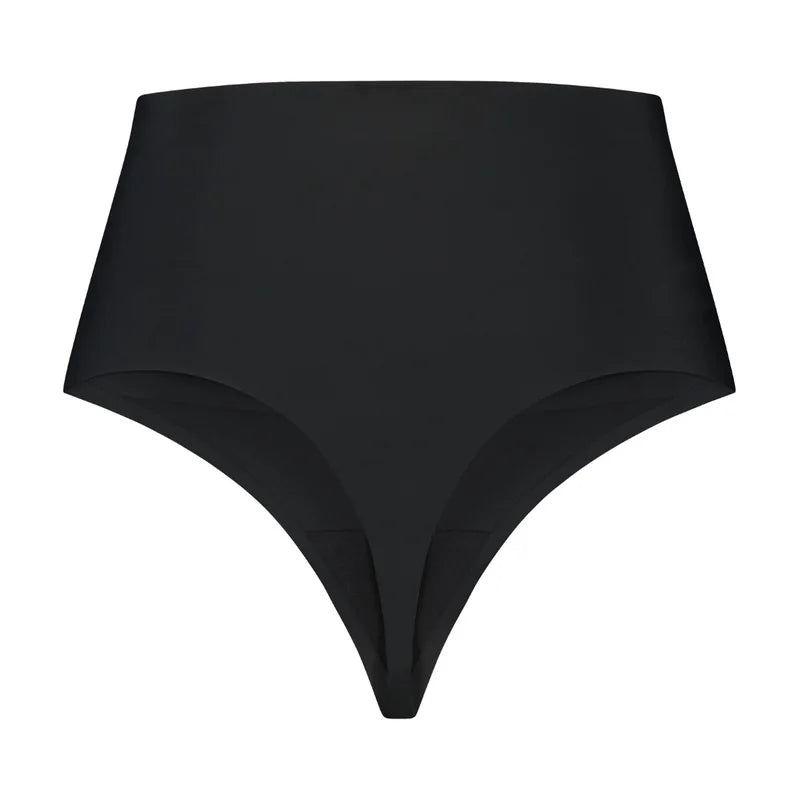 ByeBra - Waist Control Shapewear (Extra Strong Support) Waist Control Mid Waist Thong Black