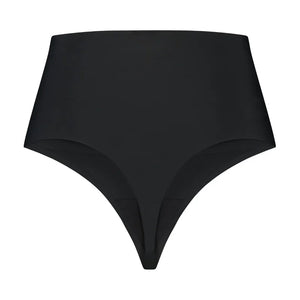 ByeBra - Waist Control Shapewear (Extra Strong Support) Waist Control Mid Waist Thong Black