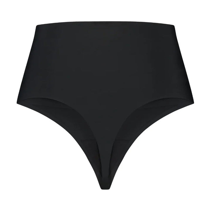 ByeBra - Waist Control Shapewear (Extra Strong Support) Waist Control Mid Waist Thong Black