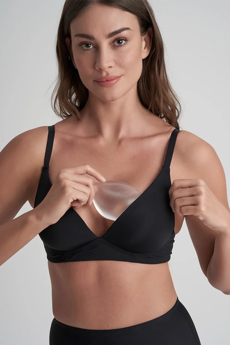 ByeBra - Special Solutions Waterproof Half Push-Up Pads Transparent