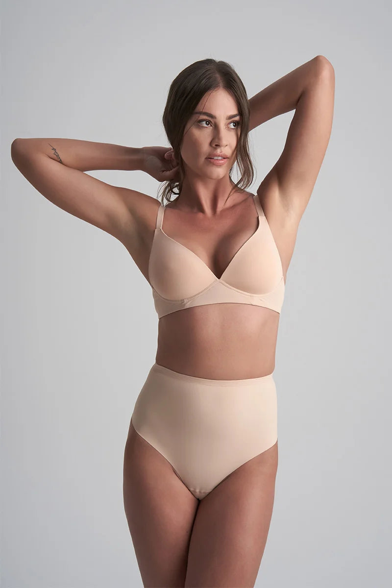 ByeBra - Sculpting Shapewear (Strong Support) Wire Free Bra Beige