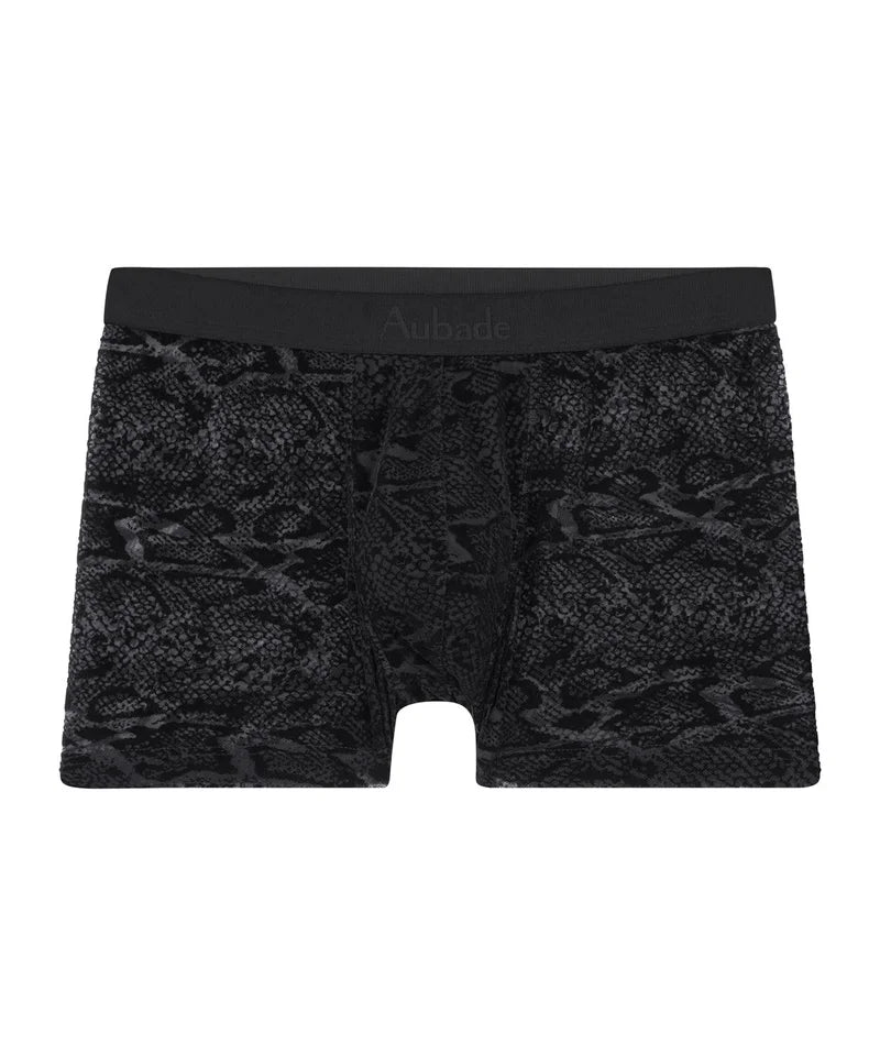 Aubade - Aubade Men Shorts Black Python
