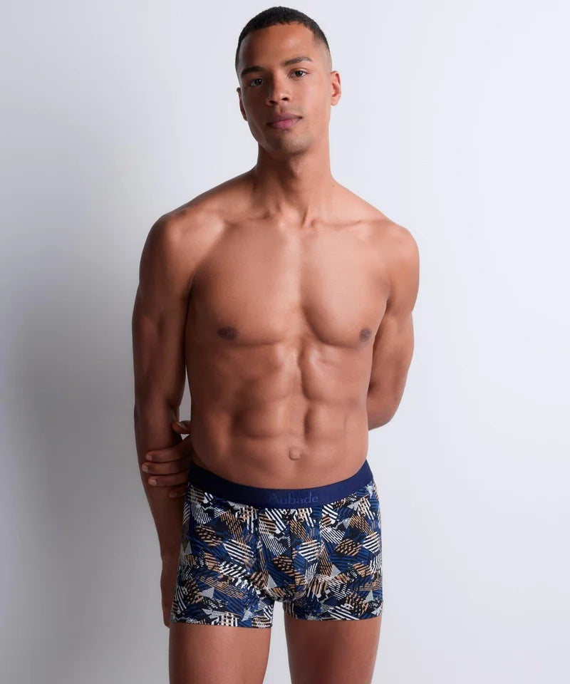 Aubade - Aubade Men Shorts Psychedelik Stripes Gots