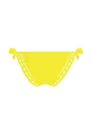 Lise Charmel Swimwear - Ajourage Couture Bikini with Narrow Sides Ajourage Jaune