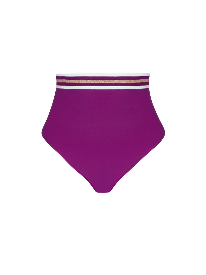 Lise Charmel Swimwear - Energie Nautique High Waist Bikini Cassis Gold