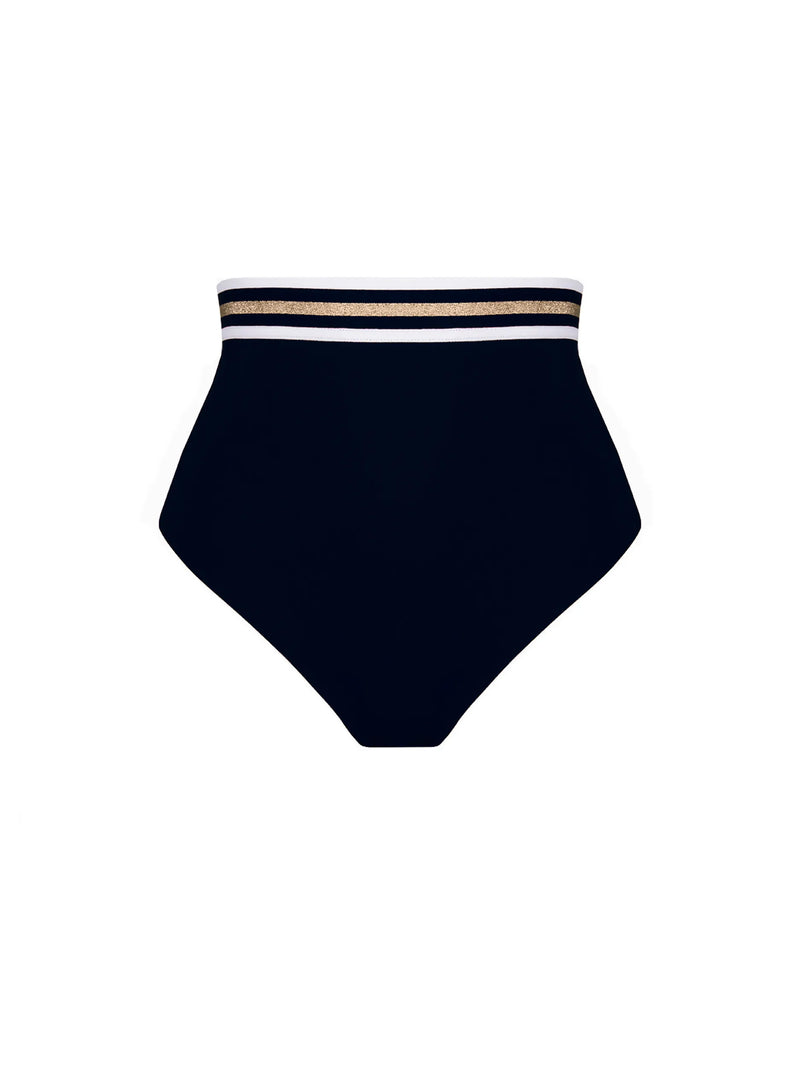 Lise Charmel Swimwear - Energie Nautique High Waist Bikini Brief Encre Nautique