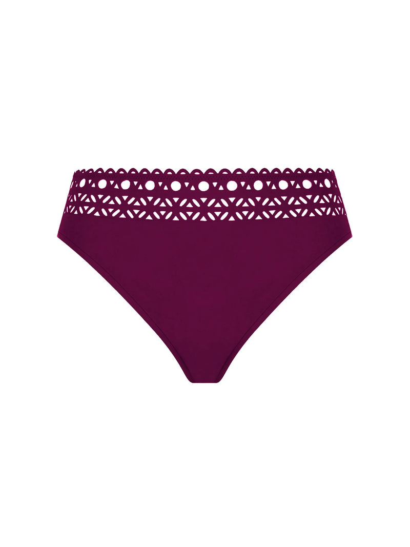 Lise Charmel Swimwear - Ajourage Couture Bikini Wide Side Bottom Ajourage Prune
