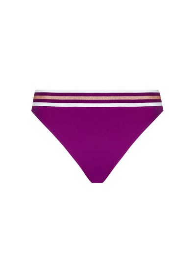 Lise Charmel Swimwear - Energie Nautique Bikini Wide Side Bottom Cassis Gold