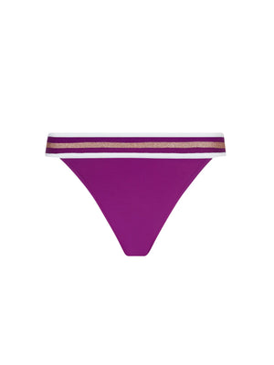 Lise Charmel Swimwear - Energie Nautique Brazilian Low Waist Bikini Cassis Gold