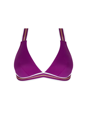 Lise Charmel Swimwear - Energie Nautique Triangle Bikini Top Cassis Gold