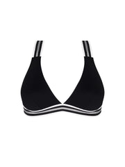 Lise Charmel Swimwear - Energie Nautique Triangle Bikini Top Noir Silver
