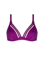Lise Charmel Swimwear - Energie Nautique Underwired Triangle Cassis Gold