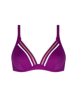 Lise Charmel Swimwear - Energie Nautique Underwired Triangle Cassis Gold