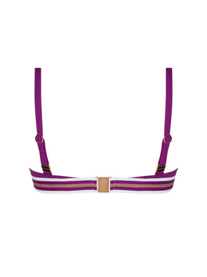 Lise Charmel Swimwear - Energie Nautique Underwired Triangle Cassis Gold