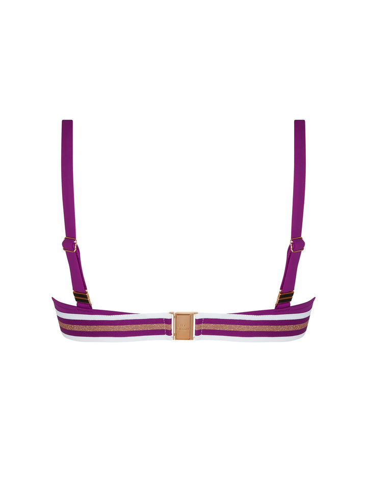 Lise Charmel Swimwear - Energie Nautique Underwired Triangle Cassis Gold
