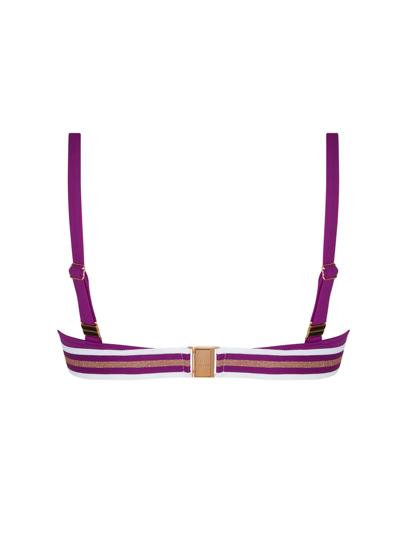 Lise Charmel Swimwear - Energie Nautique Underwired Triangle Cassis Gold