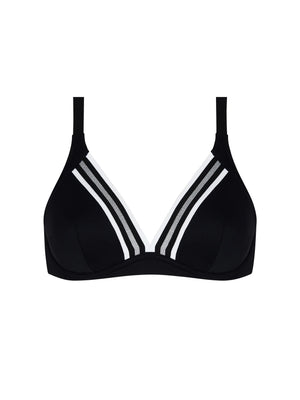 Lise Charmel Swimwear - Energie Nautique Underwired Triangle Noir Silver