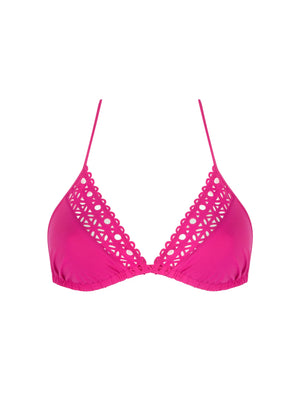Lise Charmel Swimwear - Ajourage Couture Soft Padded Triangle Bikini Ajourage Fuchsia