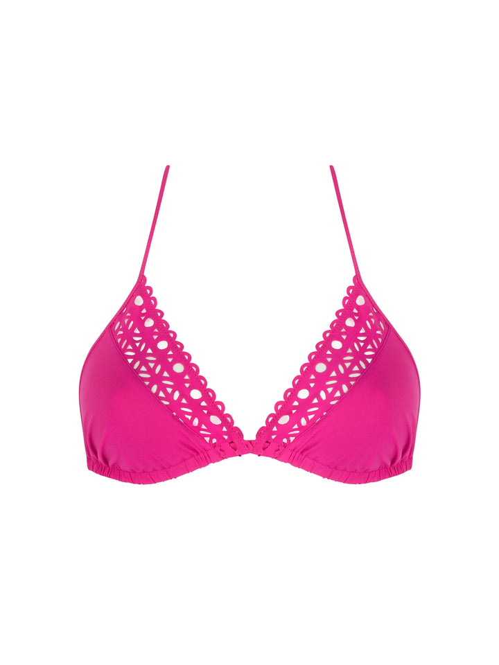 Lise Charmel Swimwear - Ajourage Couture Soft Padded Triangle Bikini Ajourage Fuchsia