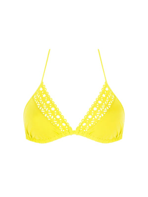 Lise Charmel Swimwear - Ajourage Couture Soft Padded Triangle Bikini Ajourage Jaune