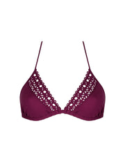 Lise Charmel Swimwear - Ajourage Couture Soft Padded Triangle Bikini Ajourage Prune