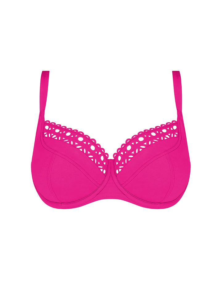Lise Charmel Swimwear - Ajourage Couture Balconet Top Ajourage Fuchsia