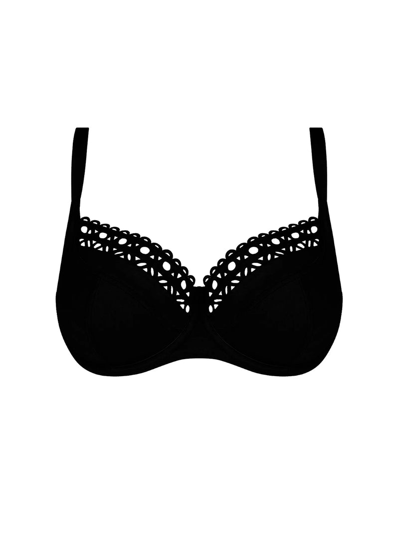 Lise Charmel Swimwear - Ajourage Couture Balconet Bikini Top Noir