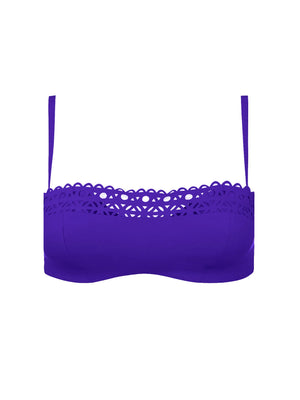Lise Charmel Swimwear - Ajourage Couture Padded Strapless Iris Couture