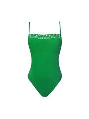 Lise Charmel Swimwear - Ajourage Couture Soft Cup Strapless Swimsuit Ajourage Vert