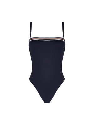 Lise Charmel Swimwear - Energie Nautique Soft Cup Strapless Swimsuit Encre Nautique