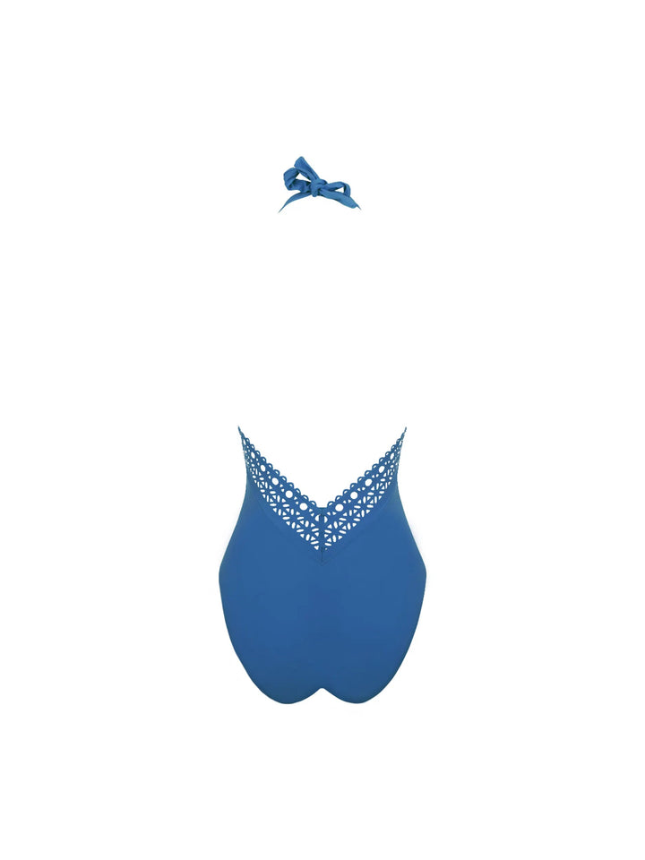 Lise Charmel Swimwear - Ajourage Couture Plunging Back Swimsuit Nuage Ajourage