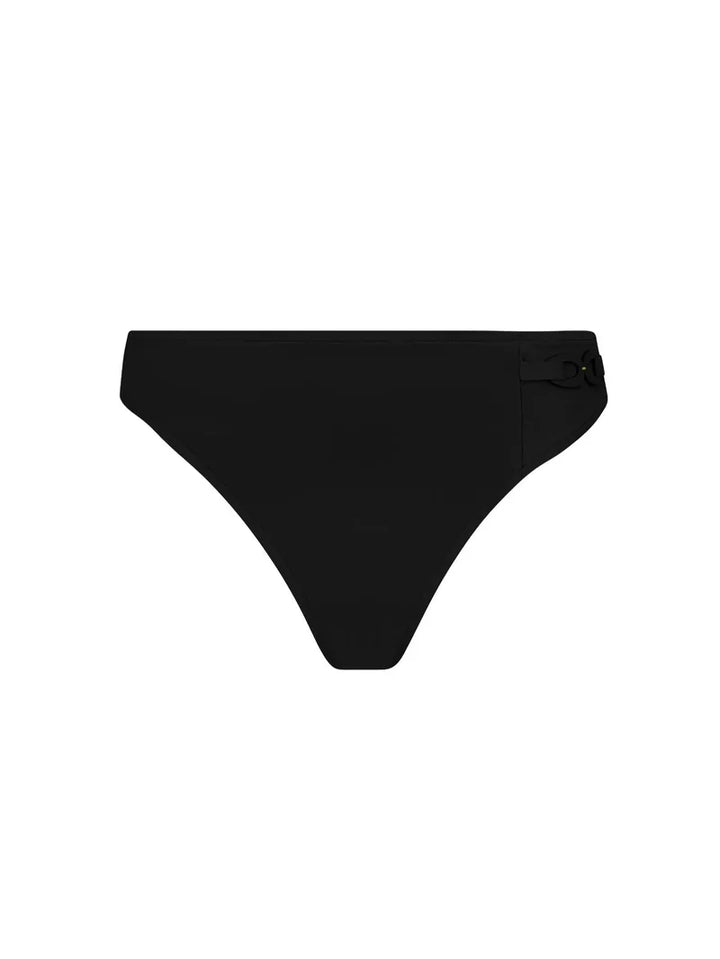 Lise Charmel Swimwear - Grace Infinie Bikini Wide Side And Bottom Noir