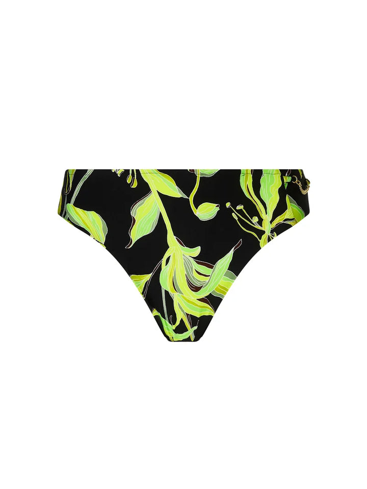 Lise Charmel Swimwear - Fleurs De Nuit Wide Side And Bottom Bikini Brief Nuit Luciole