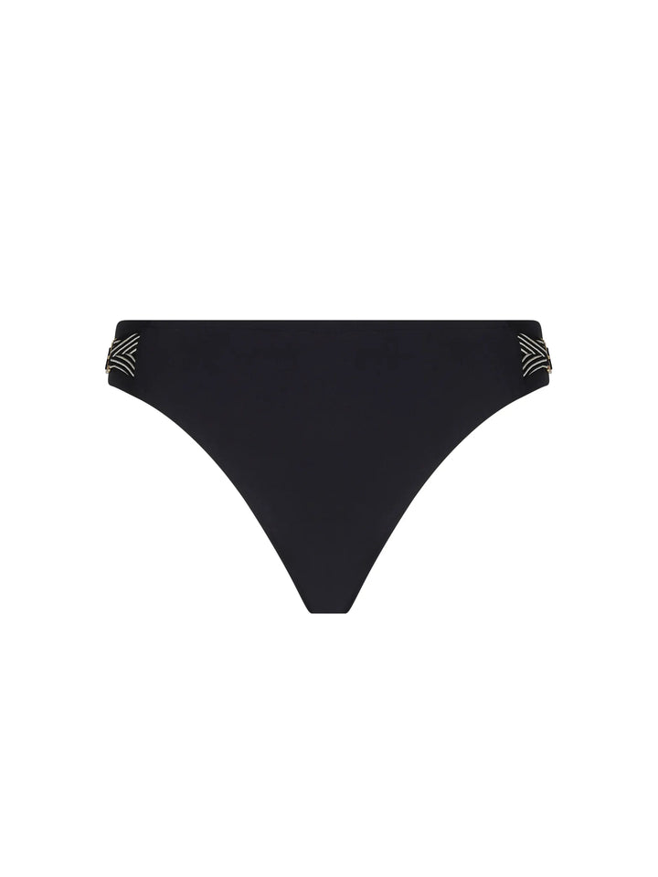 Lise Charmel Swimwear - Horizon Boreal Brazilian Low Waist Bikini Noir Boreal