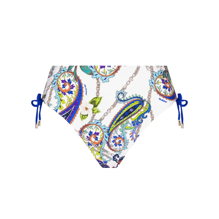 Lise Charmel Swimwear - Odyssee Cashmer Bikini Classic With Ties Adjustable Bleu Cashmer