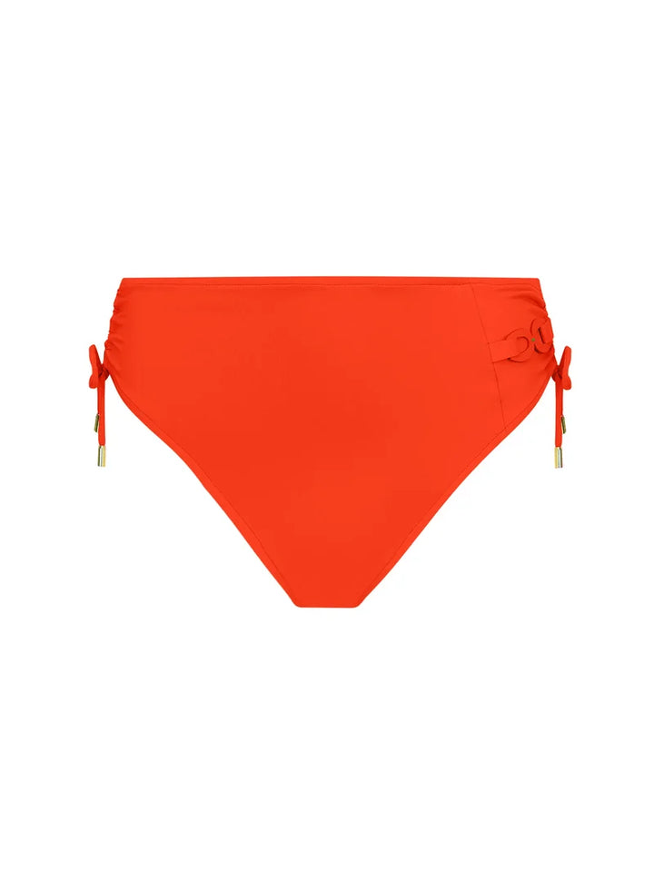 Lise Charmel Swimwear - Grace Infinie Classic Bikini With Adjustable Ties Orange Infini