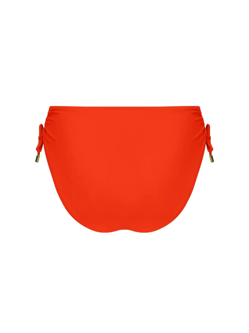 Lise Charmel Swimwear - Grace Infinie Classic Bikini With Adjustable Ties Orange Infini