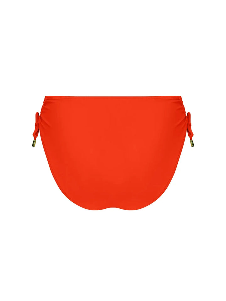 Lise Charmel Swimwear - Grace Infinie Classic Bikini With Adjustable Ties Orange Infini