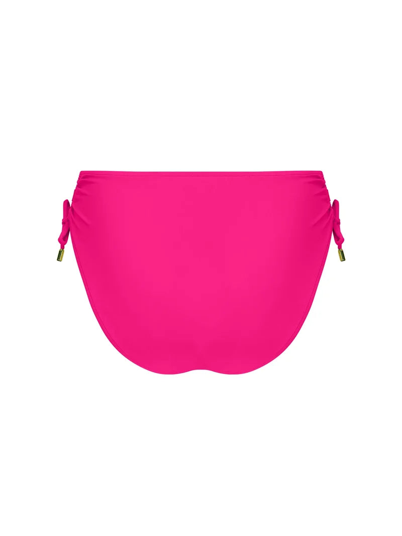 Lise Charmel Swimwear - Grace Infinie Classic Bikini With Adjustable Ties Tresses Fuschia